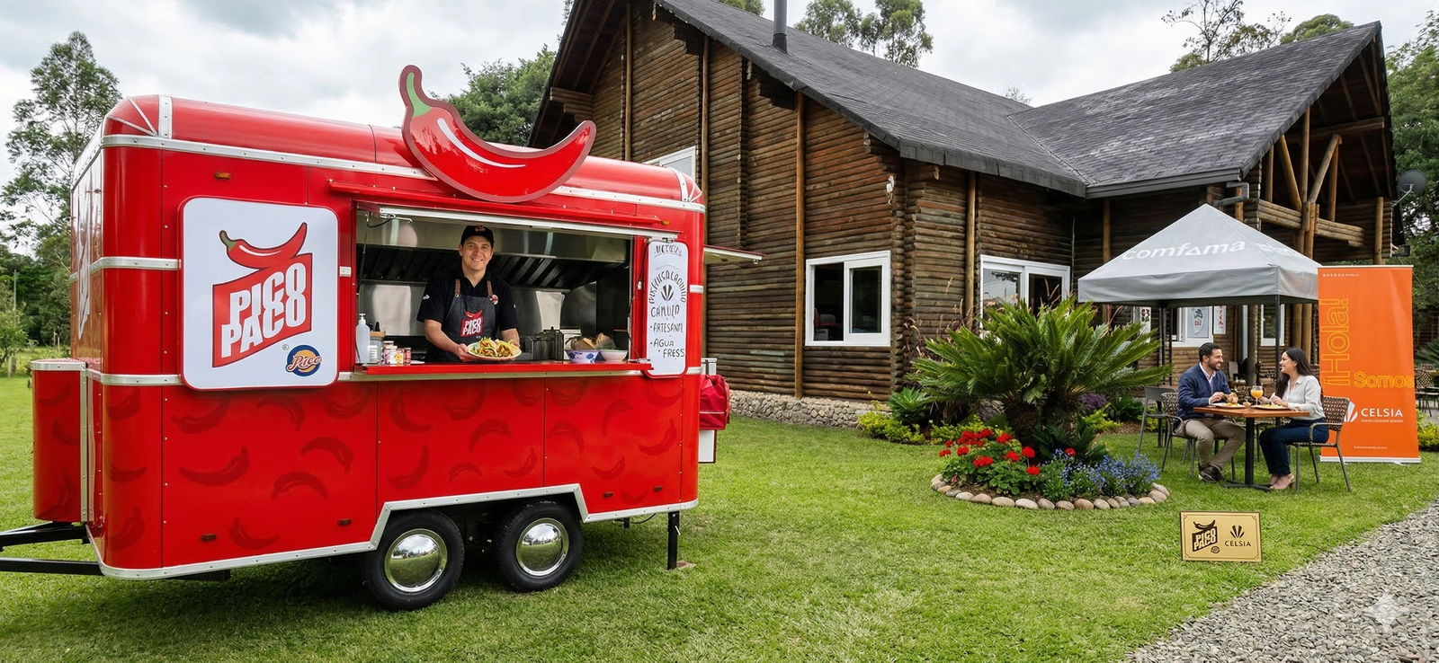 PicoPaco Food Truck en evento corporativo